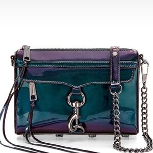 Rebecca Minkoff Iridescent Crossbody Bag with Silver Hardware